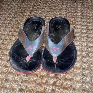 Frye Leather Flip Flops